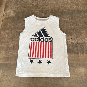 Boys adidas muscle shirt
